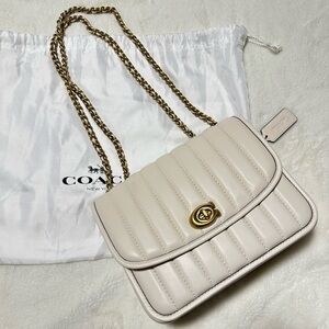 COACH Madison Shoulder Bag With Quilting